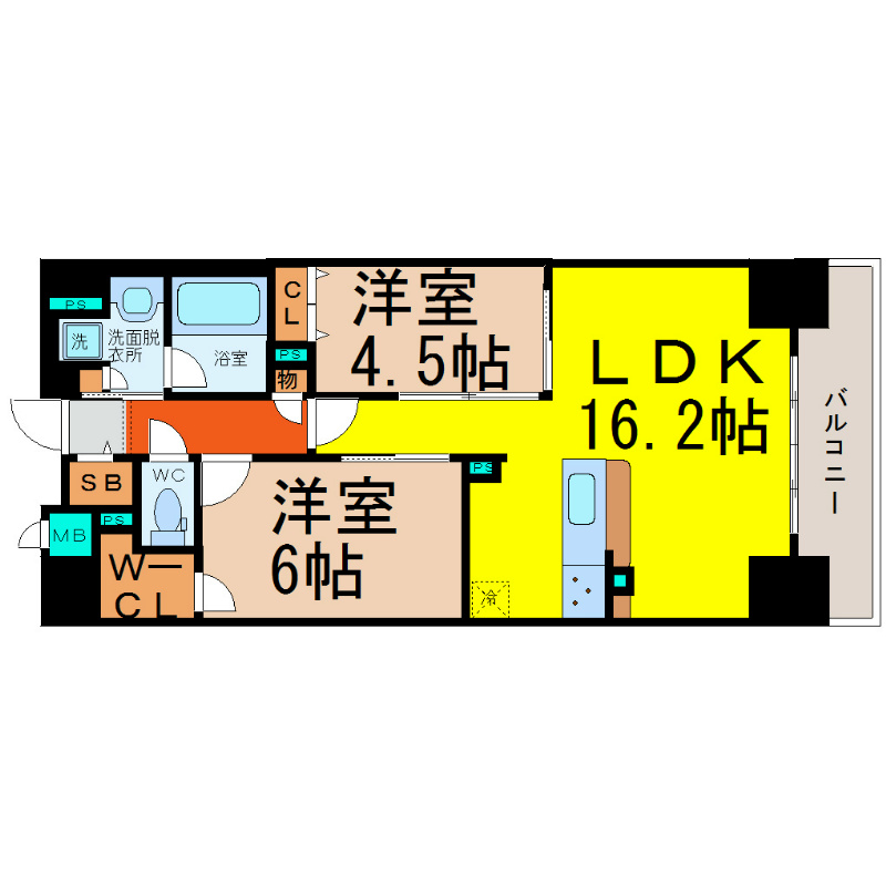 プレサンスロジェ葵 間取り