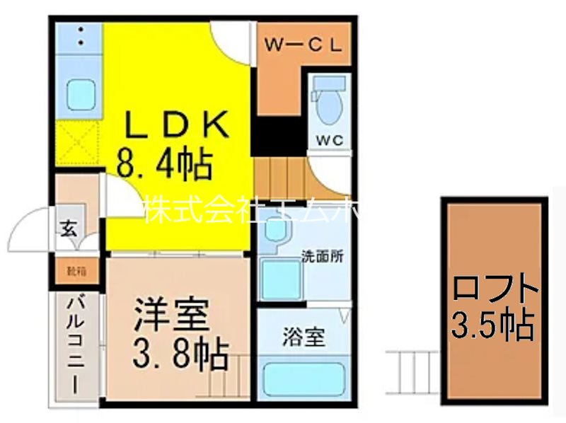 Ｊｓｔａｇｅ鳴海 間取り
