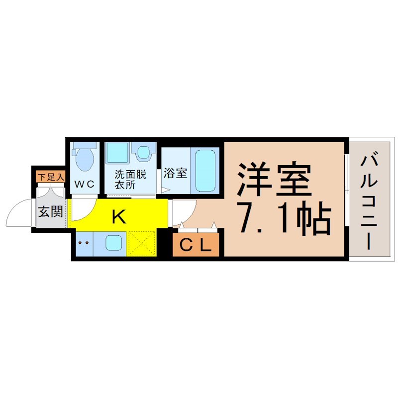 カンピオーネ御器所通 間取り