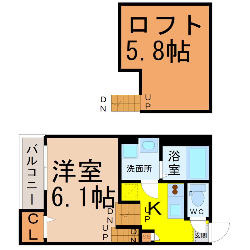 アイビス浅間町 間取り