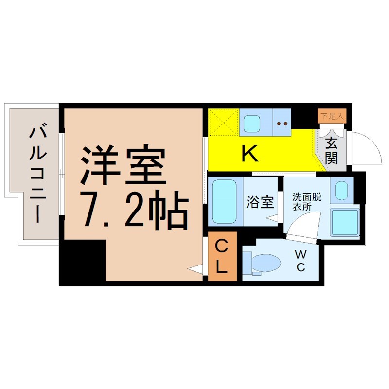 ＬｉｖｅＣａｓａ金山 間取り