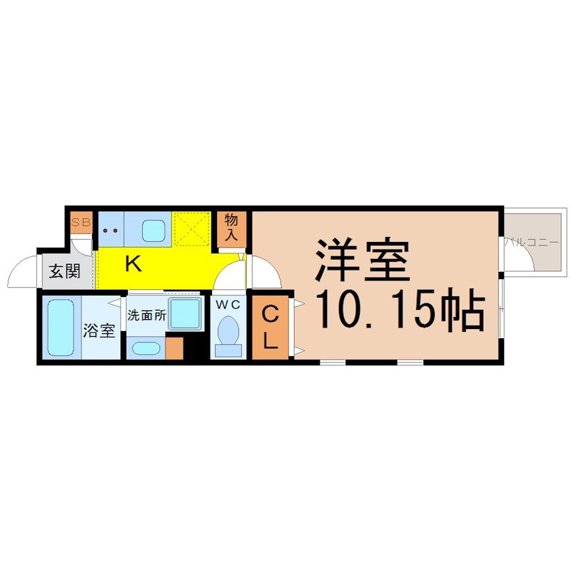 エスポワール谷口 間取り