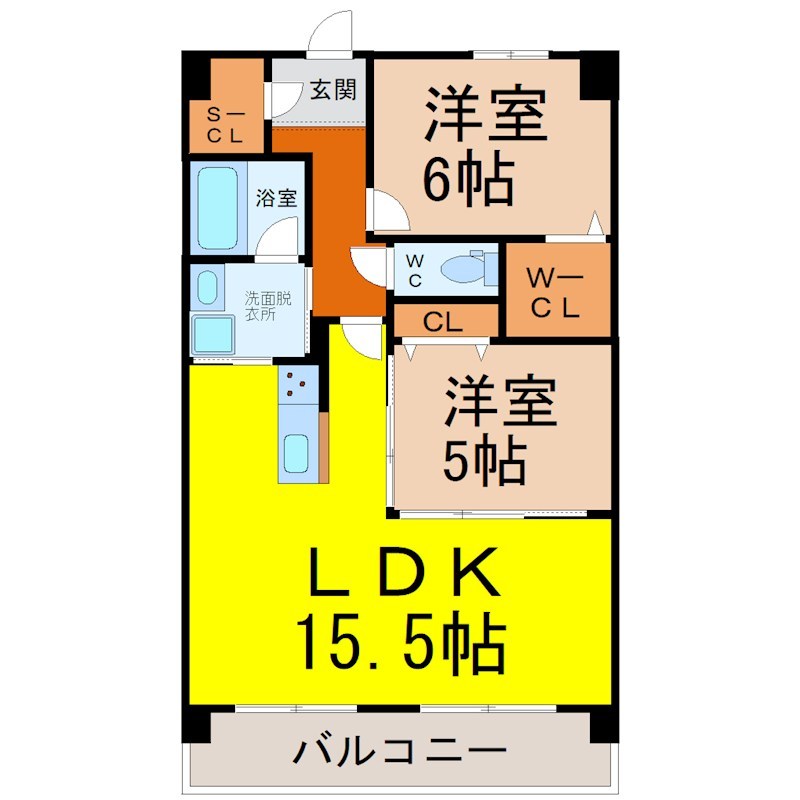 Ｃｏｌｌｉｎｅ Ｆｉｅｌｄ 名駅南 間取り