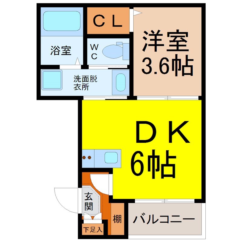 ハーモニーテラス中野本町II 間取り