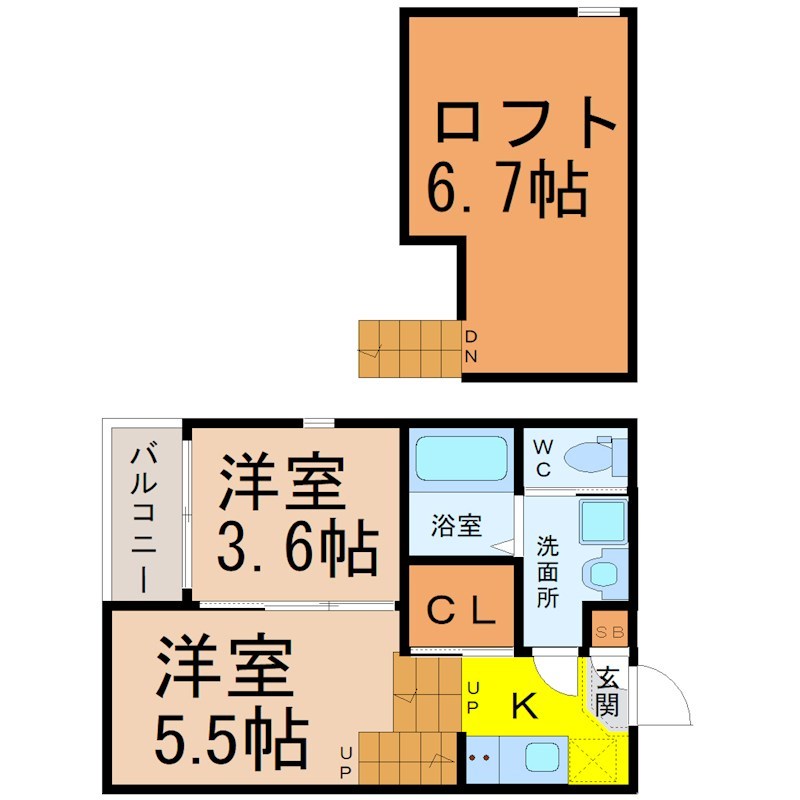 Ｆｉｒｓｔ　ｓｅｒｅｎｏ（ファーストセレーノ） 間取り