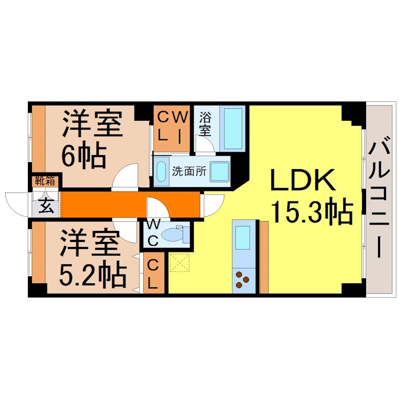 ベイサイドテラス名港 間取り