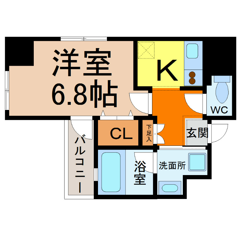 エルスタンザ千代田  間取り