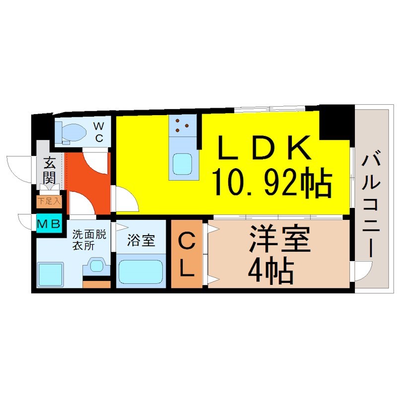 ベラヴィスタ神田 間取り