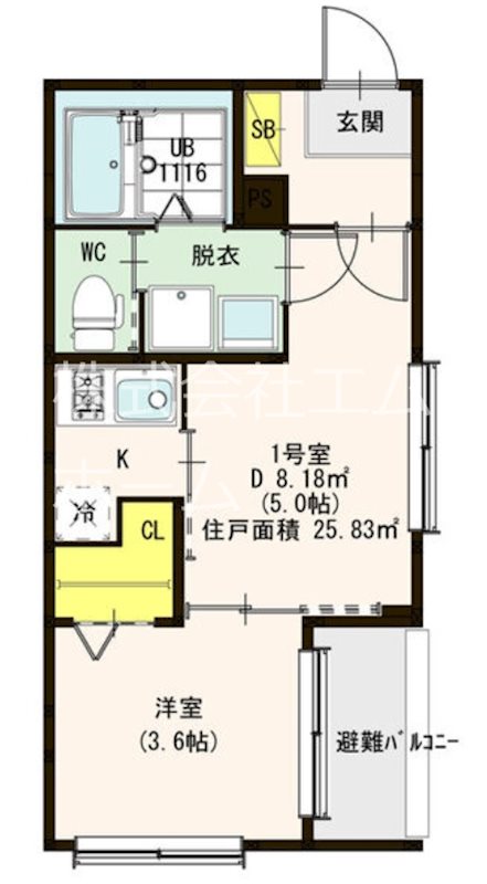 パールスクエア 間取り