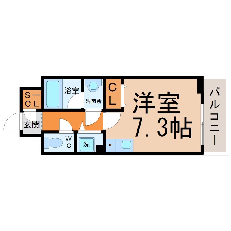 ベレーサ築地口ステーションタワー 間取り