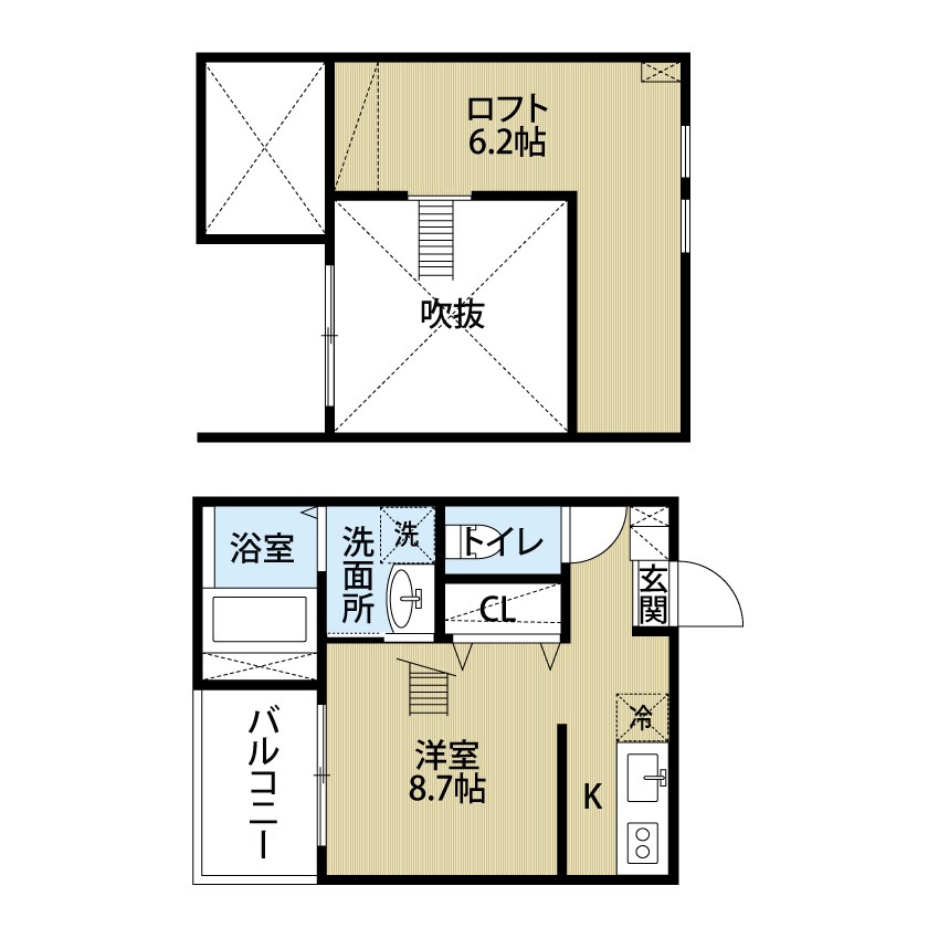 シェリール本陣 間取り