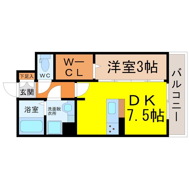 ベルエア御器所 間取り