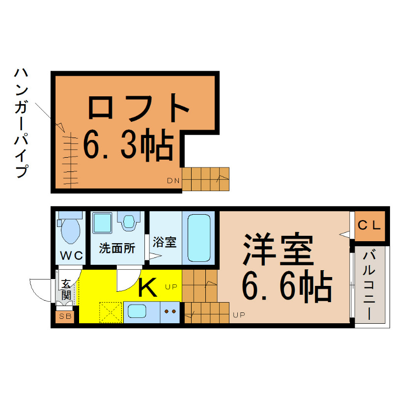 Ｃｒｅｓｃｉｔａ六番町（クレシタ六番町） 間取り