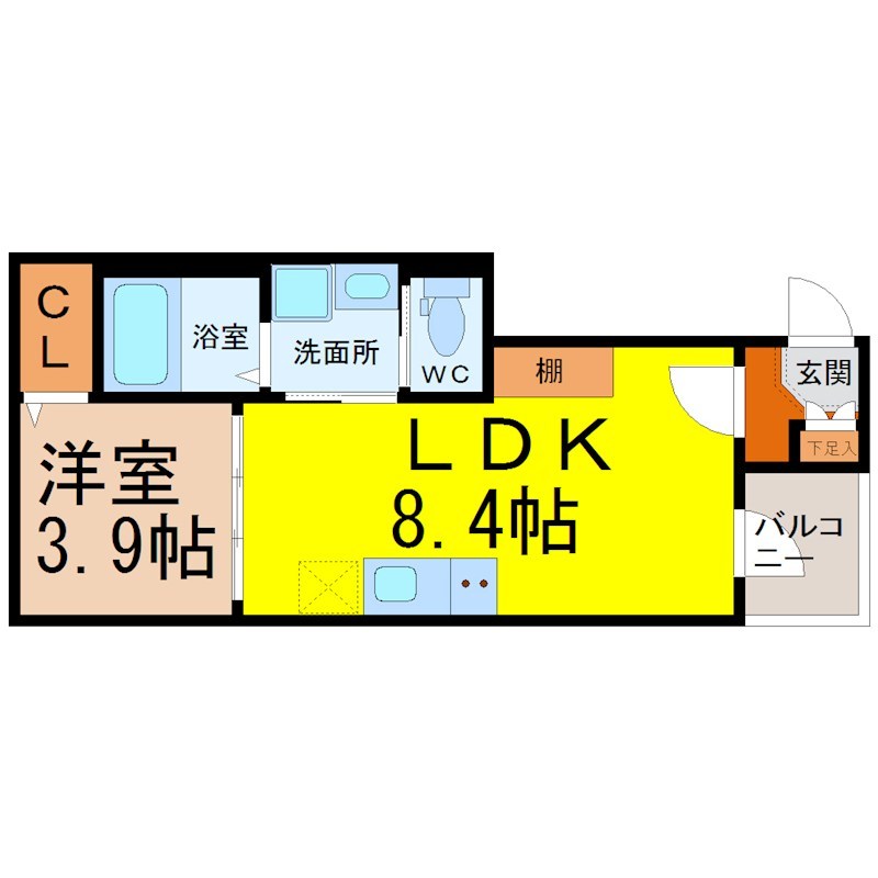 サニーガーデン黄金 間取り