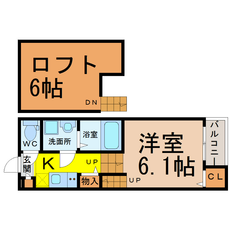 クリークコート 間取り