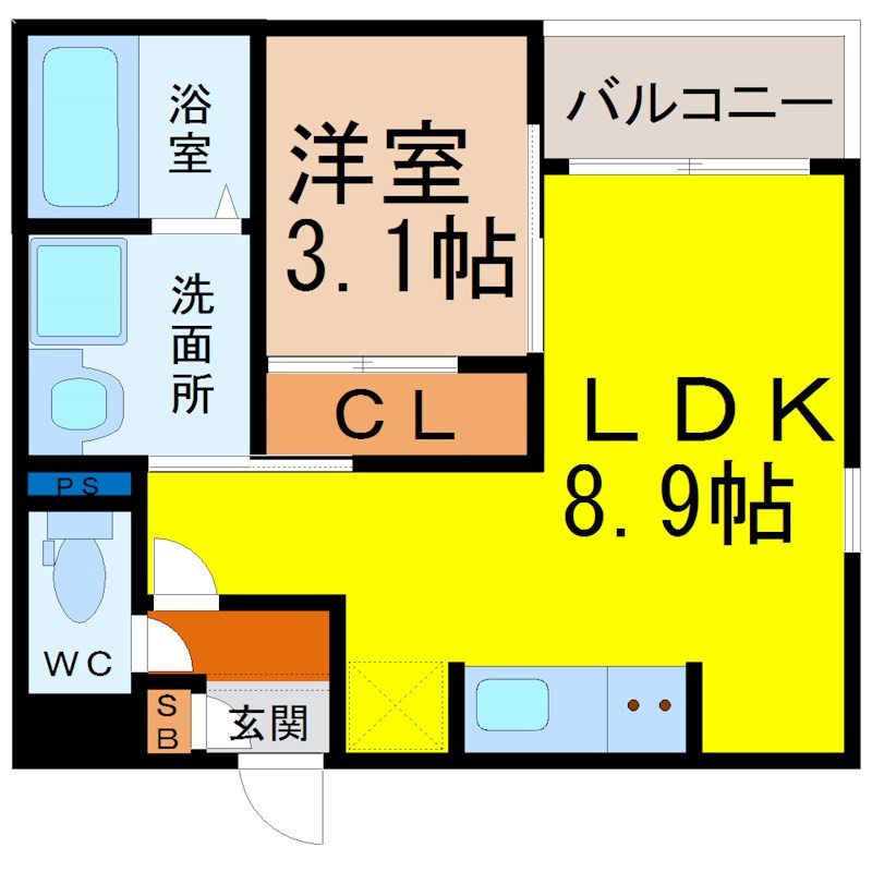 ＲＥＧＡＬＥＳＴナゴヤドーム南 間取り