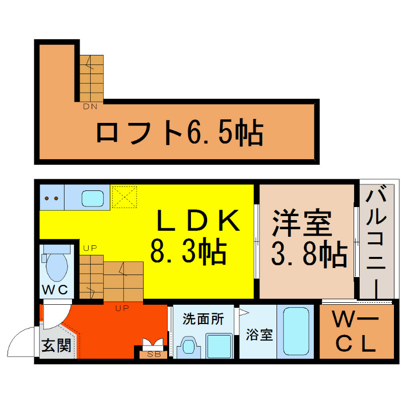 エルブダムール 間取り
