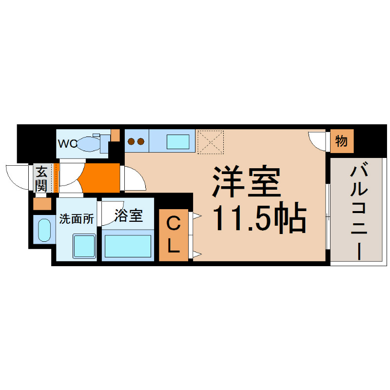 ＲＥＰＯＳＥＲ名駅南（ルポゼ名駅南） 間取り
