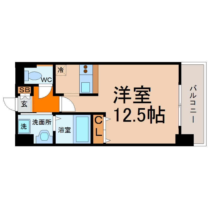 グランデ中村区役所 間取り