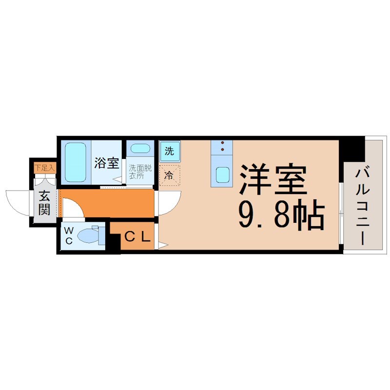 第16金山フクマルビル 間取り