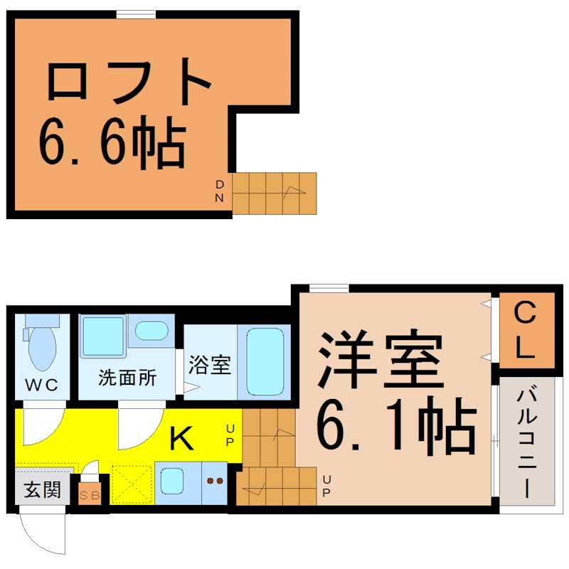 ハーモニーテラス柳瀬町 間取り
