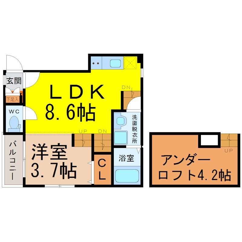 ＣｌａｉｒＰｌａｇｅ 間取り