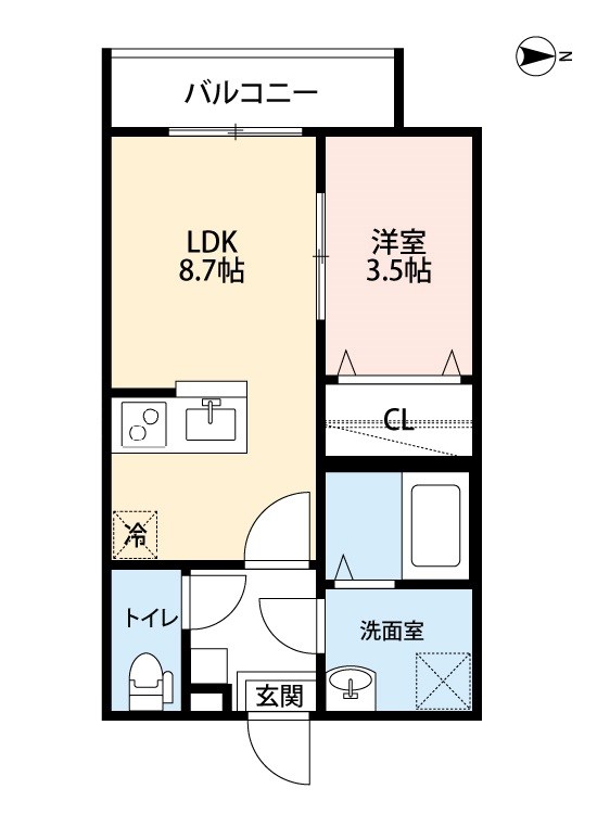 ｍｉａ　ｃａｓａ十一番町 間取り