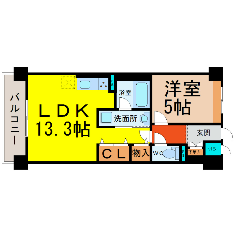カザモデルノ 間取り