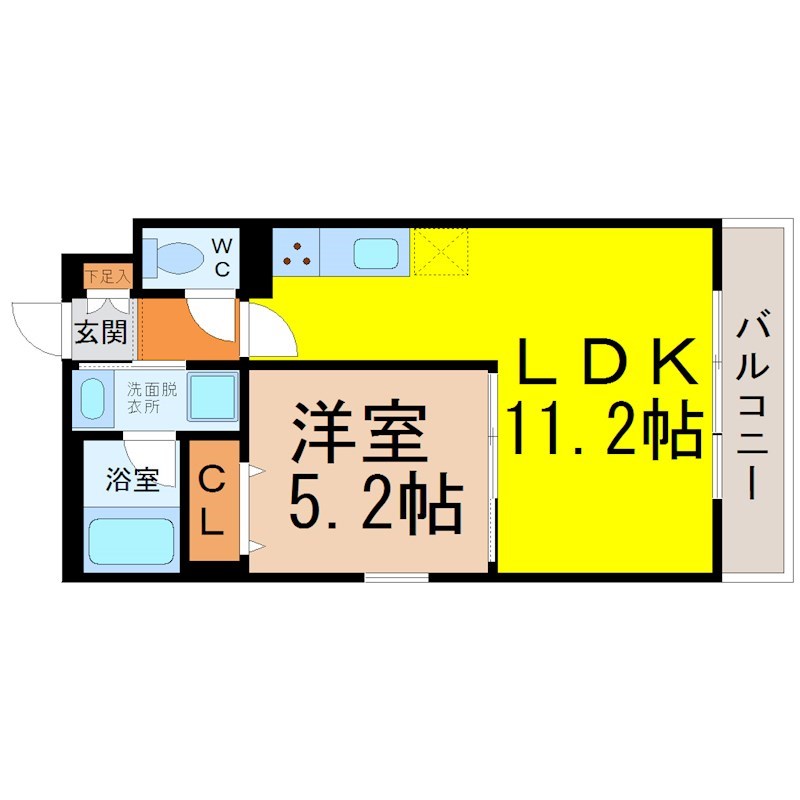 アーバンハイツ名駅南 間取り