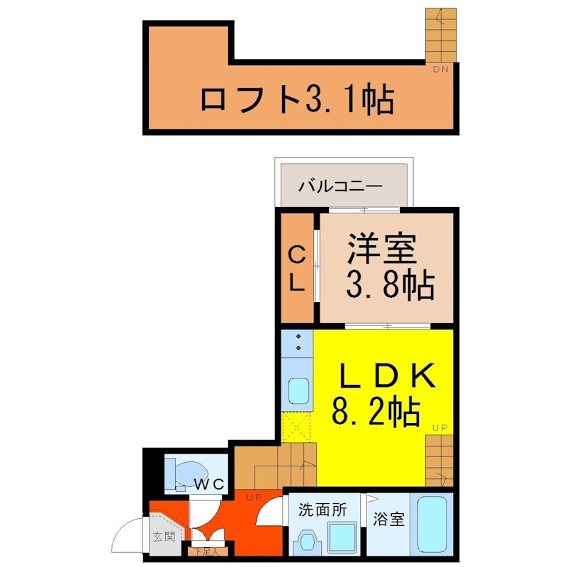 ｓｔａｇｅ中村町 間取り