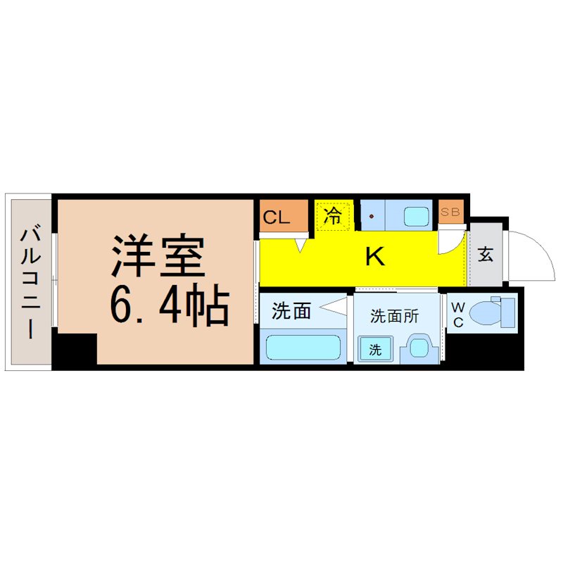 ワイズタワー新栄 間取り