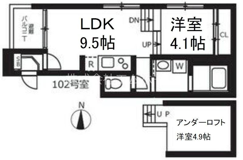 ハーモニー高畑ザレジデンス 間取り