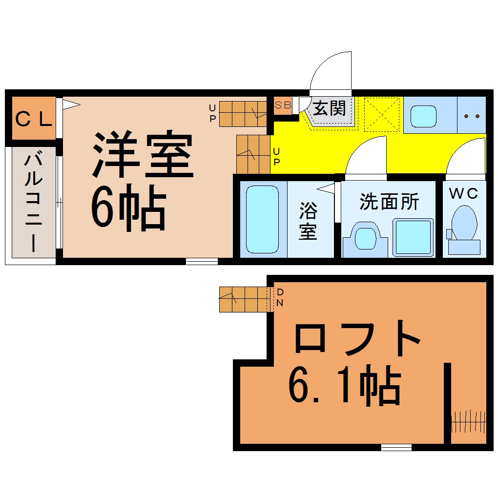 ＮＥＸＳＴＡＧＥ堀田 間取り