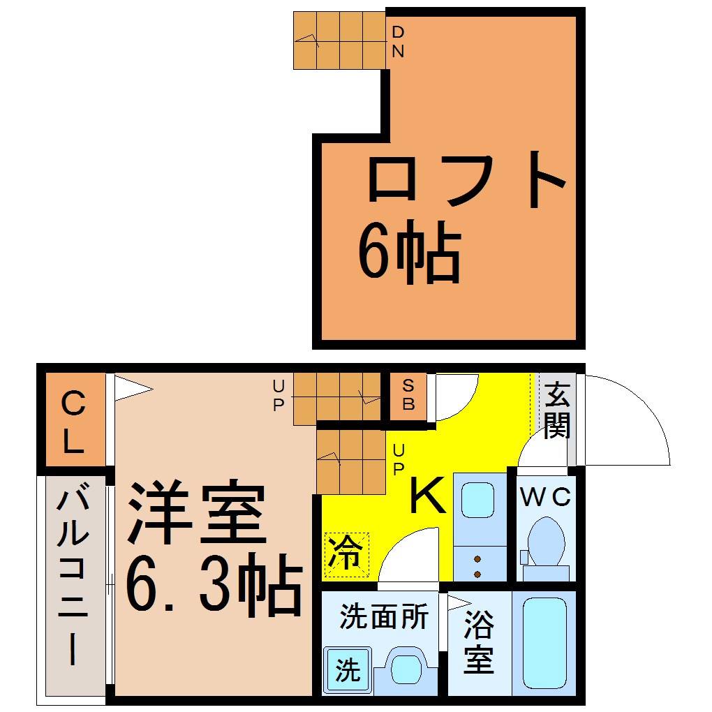 ヴィルフランシュ中村公園 間取り