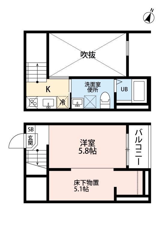 ＣＲＡＳＴＩＮＥ道徳 間取り