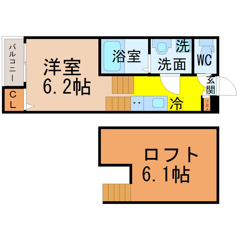 Ｌａ　Ｉｒｉｓ（ラアイリス） 間取り