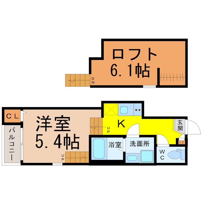 ハーモニーテラス八番II 間取り