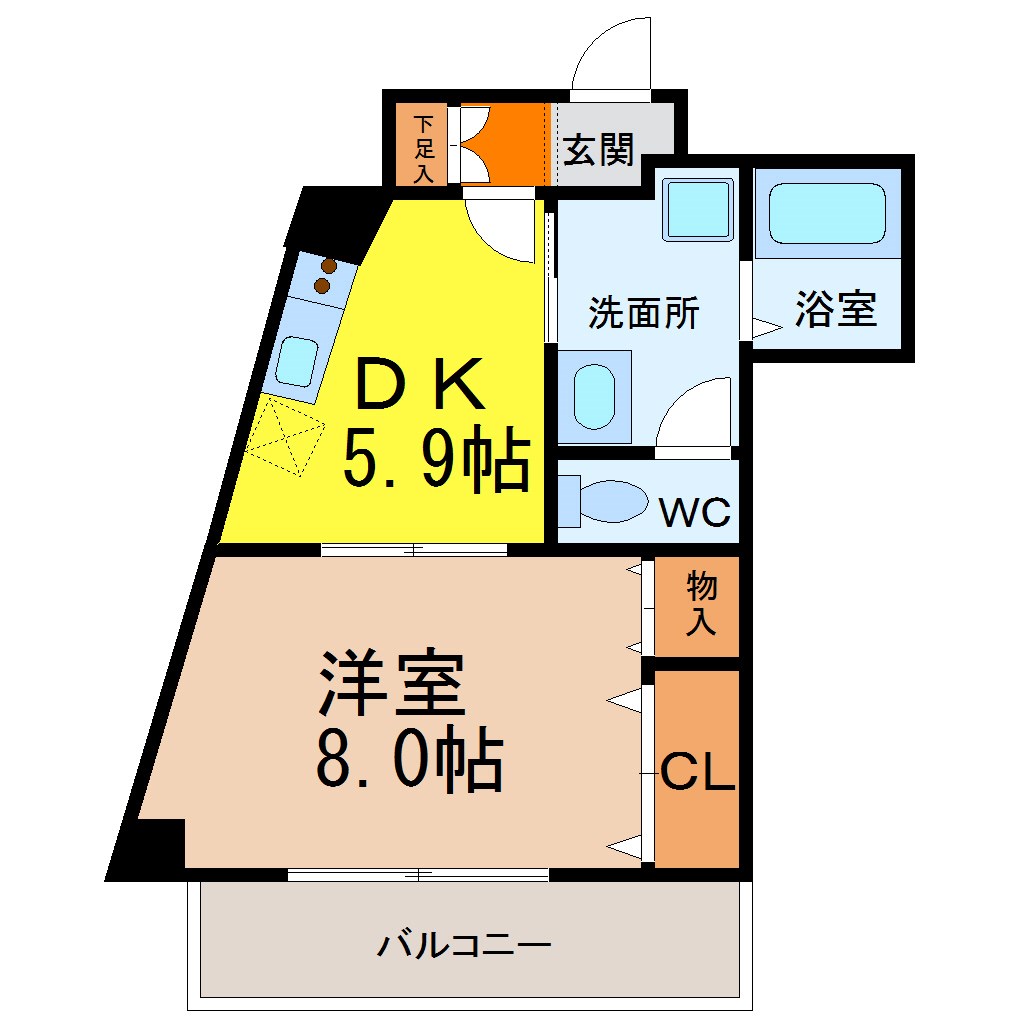 リヴィエールI 間取り