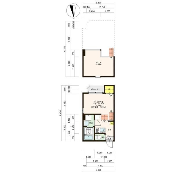メルヴェーユ原 間取り