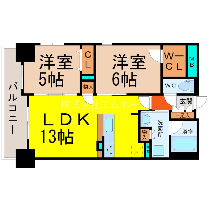 プレサンスロジェ葵 間取り