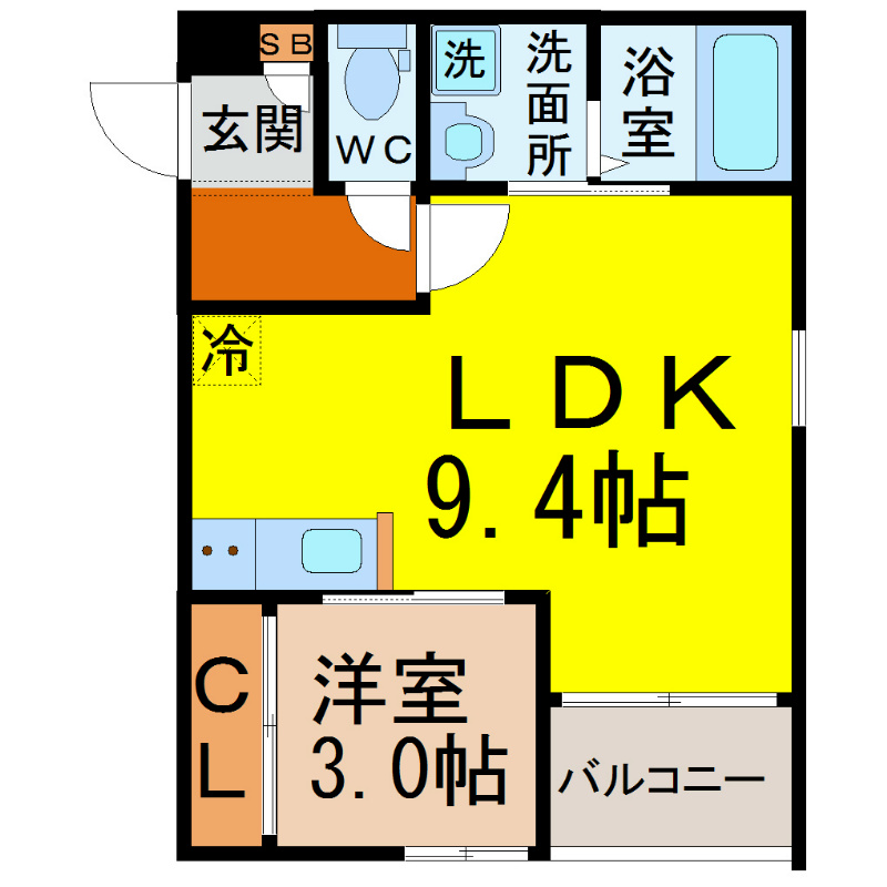ＲＥＧＡＬＥＳＴ黒川 間取り