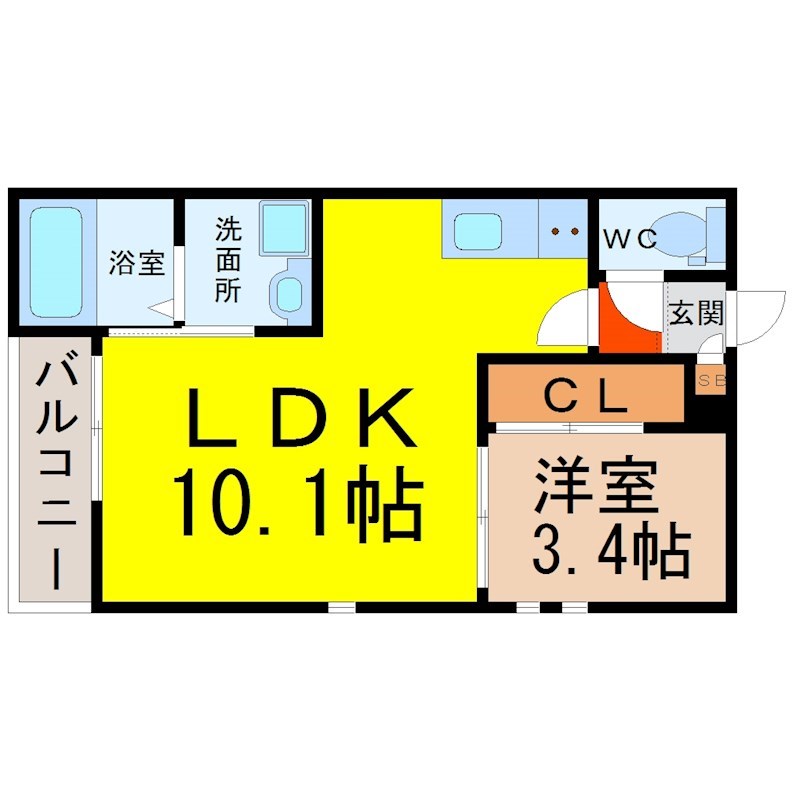 ＧＲＡＮＤＴＩＣ　ＭＥＩＪＩ（グランティックメイジ） 間取り