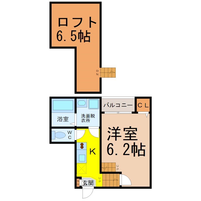 Ｃａｓａ名駅南（カーサ名駅南） 間取り