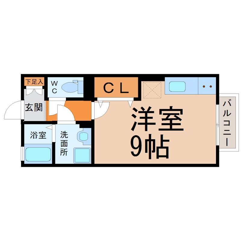 マメゾン西日置 間取り