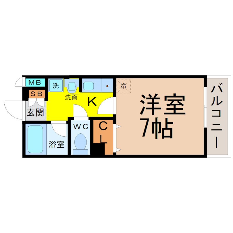 アーバンハイツ名駅南 間取り
