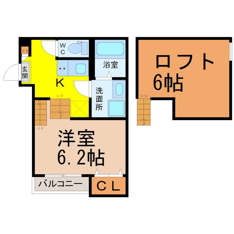 プランドール鶴舞 間取り