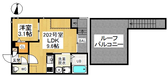 ＧＲＡＮＤＴＩＣ黒川 間取り