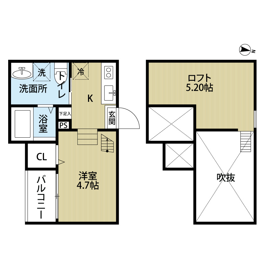 Ｓｏｌｅａ（ソレア）  間取り
