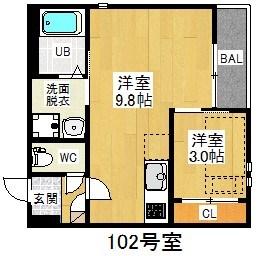 Ｇｒａｎｄｔｉｃ小幡 間取り