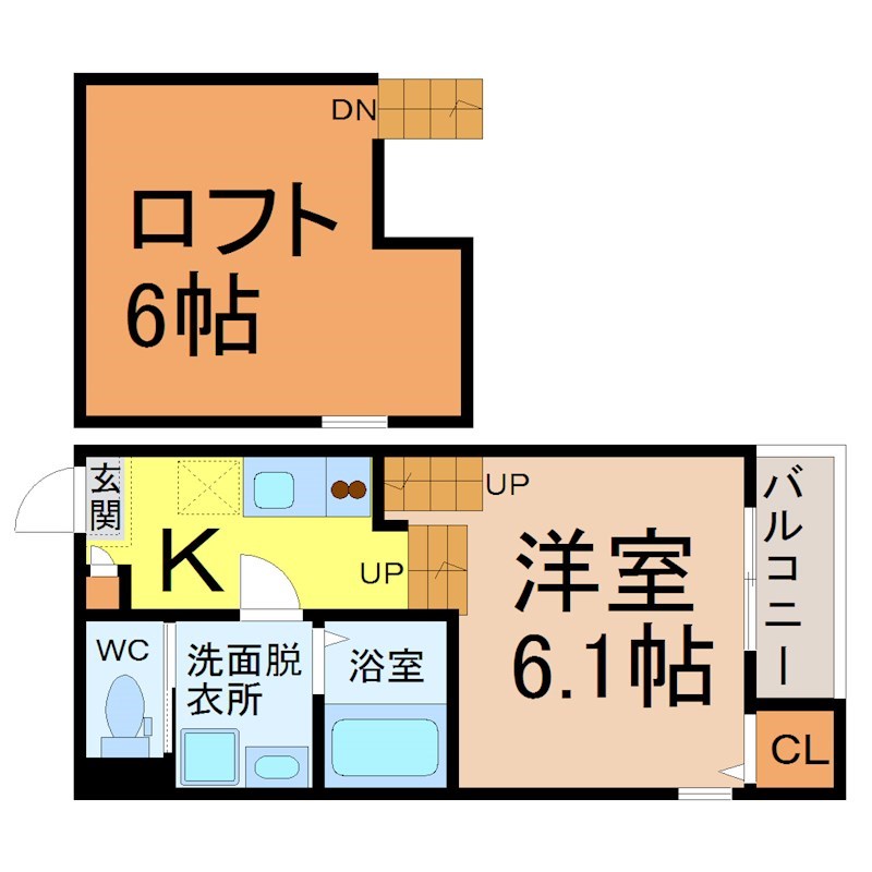 ＨＡＬ ＦＬＡＴＳ（ハルフラッツ） 間取り